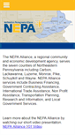 Mobile Screenshot of nepa-alliance.org